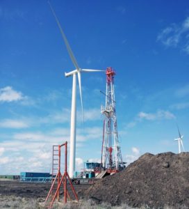 Wind Turbine and Rig #70